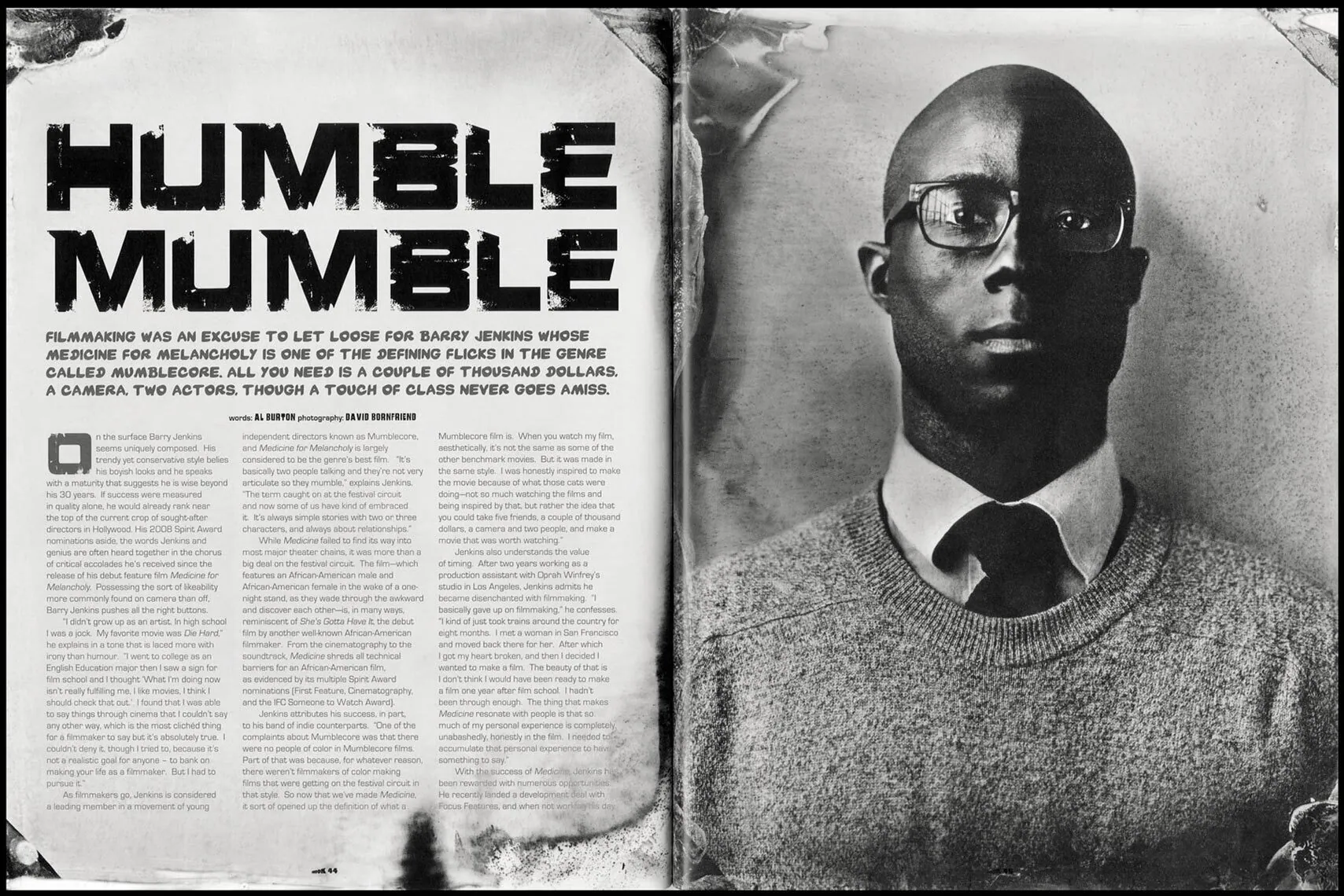 Shook magazine spread, pages 1 and 2