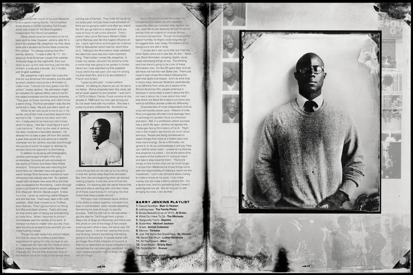 Shook magazine spread, pages 3 and 4