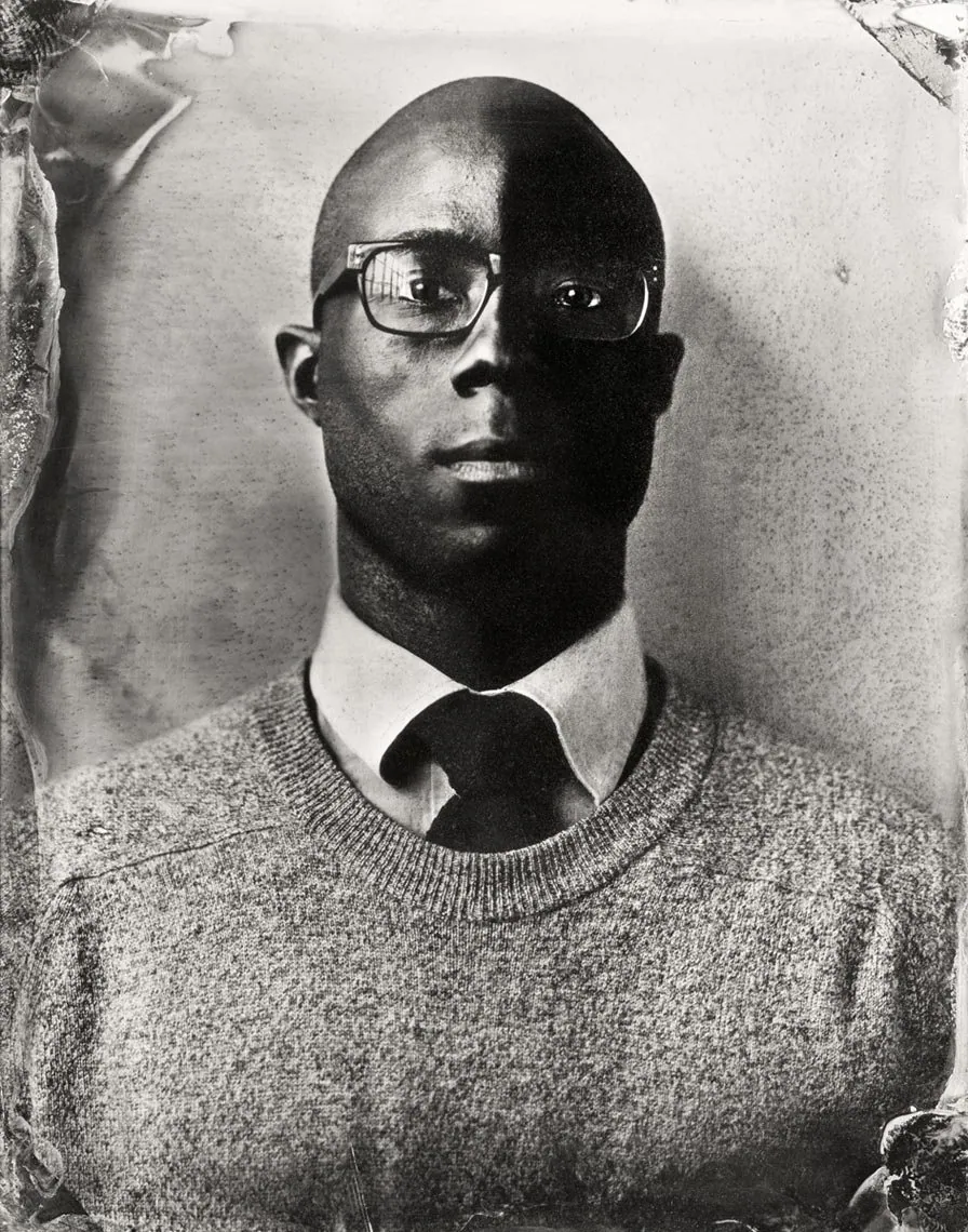 Plate 01, ambrotype portrait