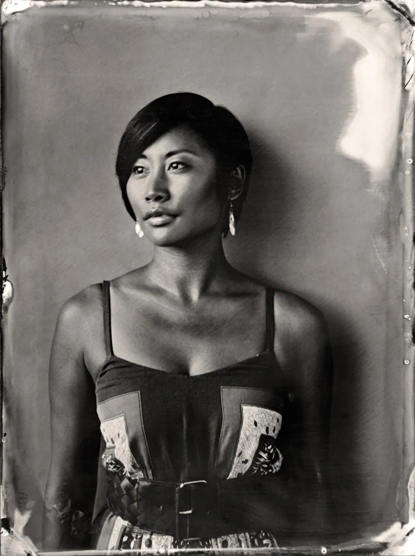 Plate 22, ambrotype portrait
