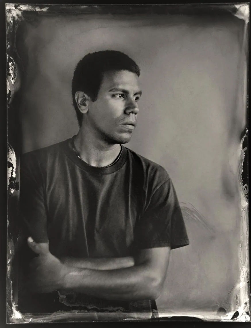 Plate 34, ambrotype portrait