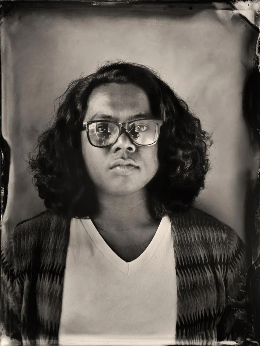 Plate 41, ambrotype portrait